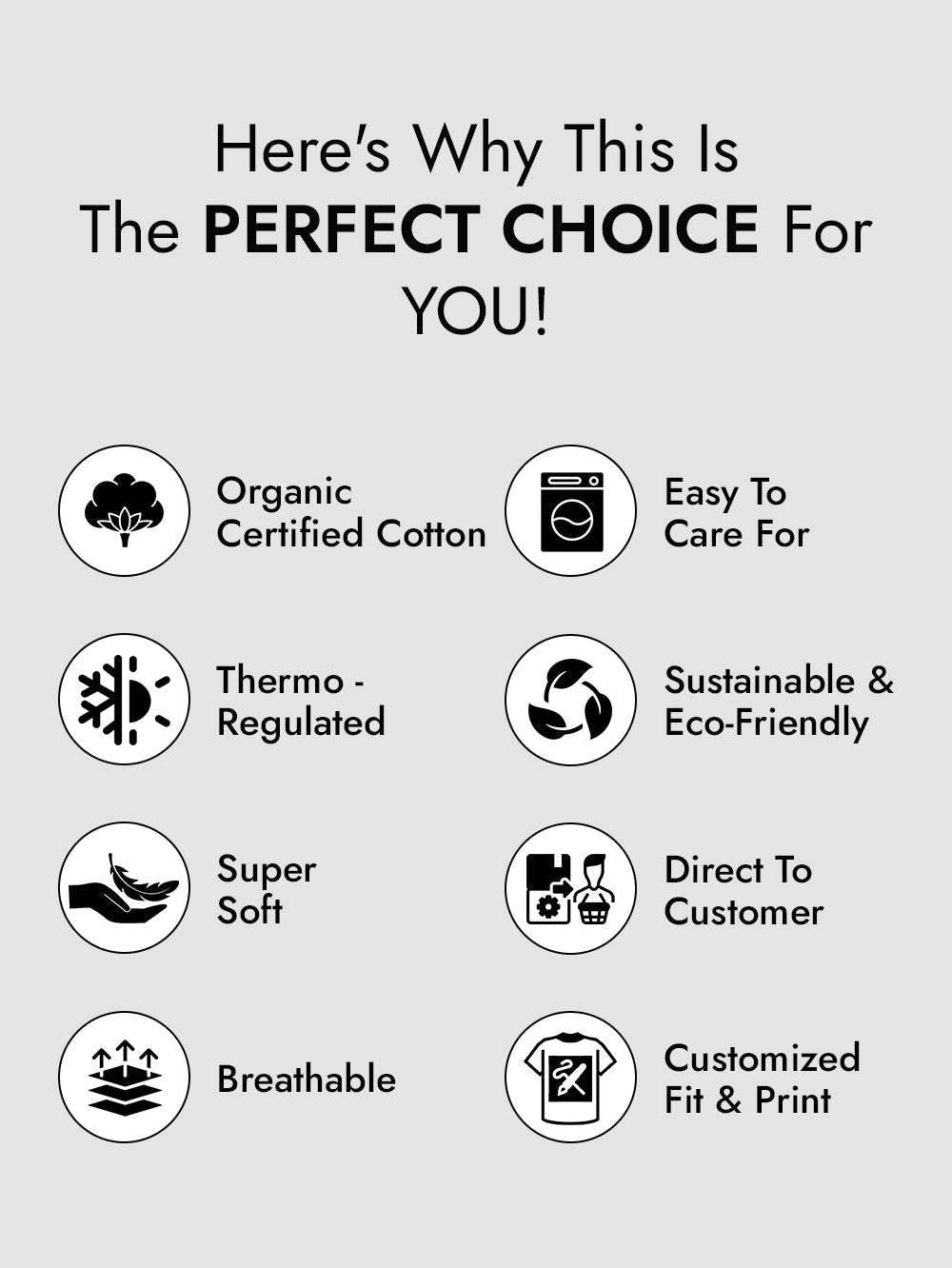 Organic Cotton Zipper Polo T-Shirt for Men