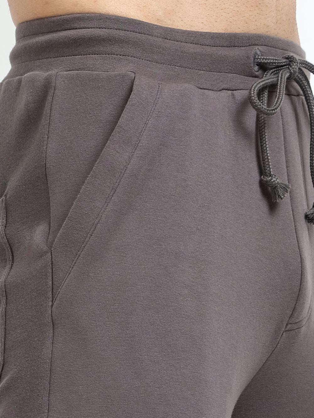 Dark Grey Mens Organic Cotton Comfort Track Pant