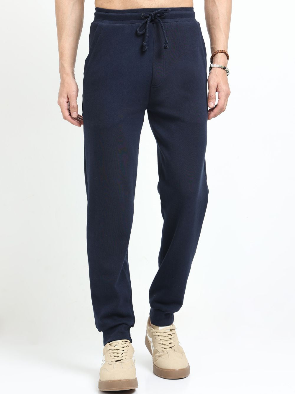 Navy Mens Organic Cotton Comfort Track Pant