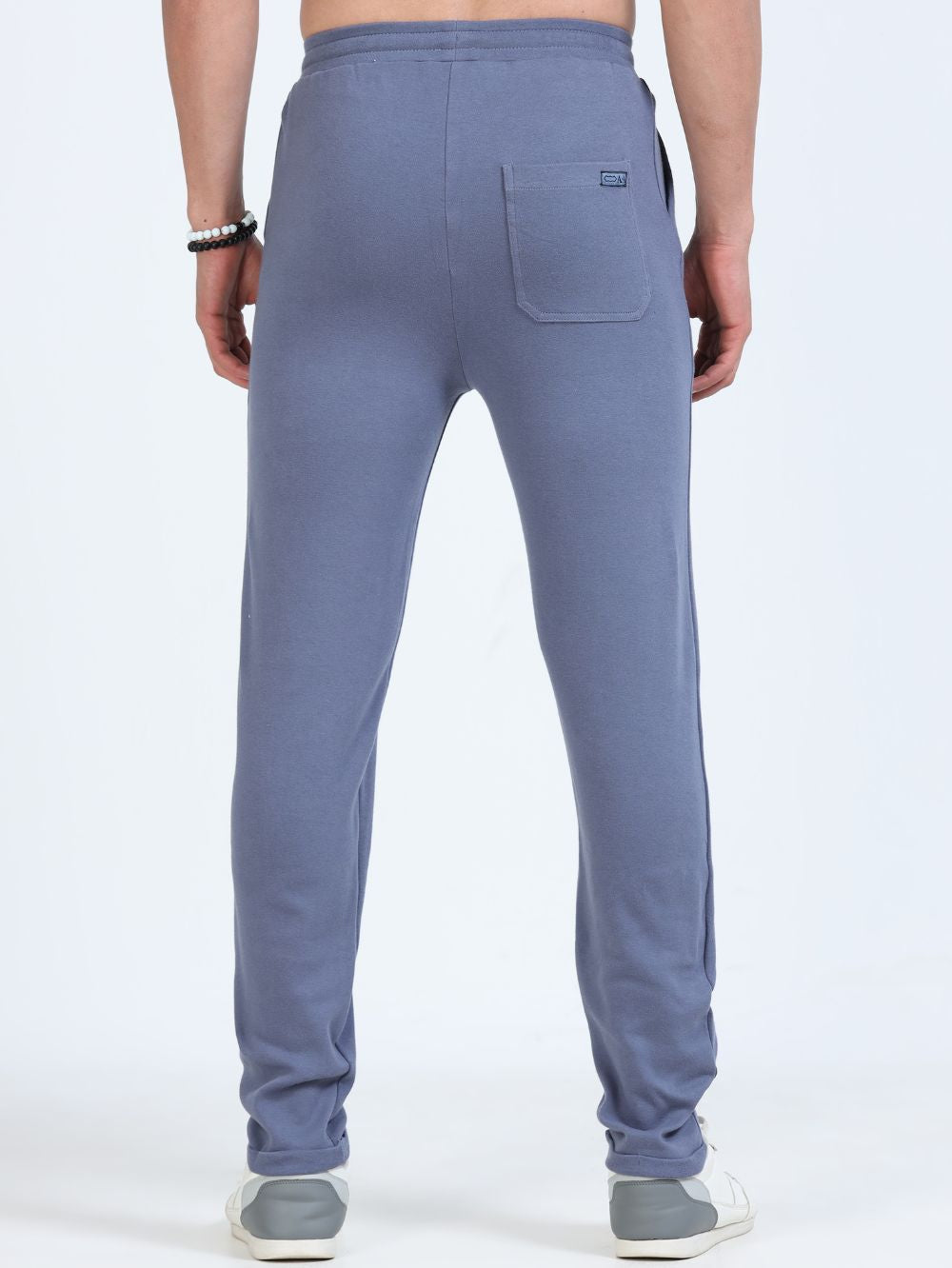 Blueish Grey Men’s Organic Cotton Tapered Track Pant