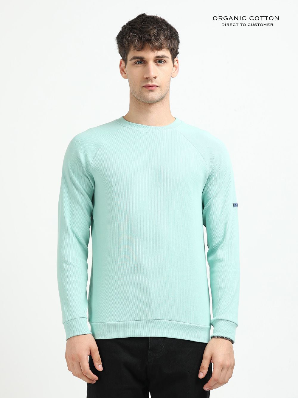 Mens Ragalan Full Sleeve Organic Cotton T-Shirt