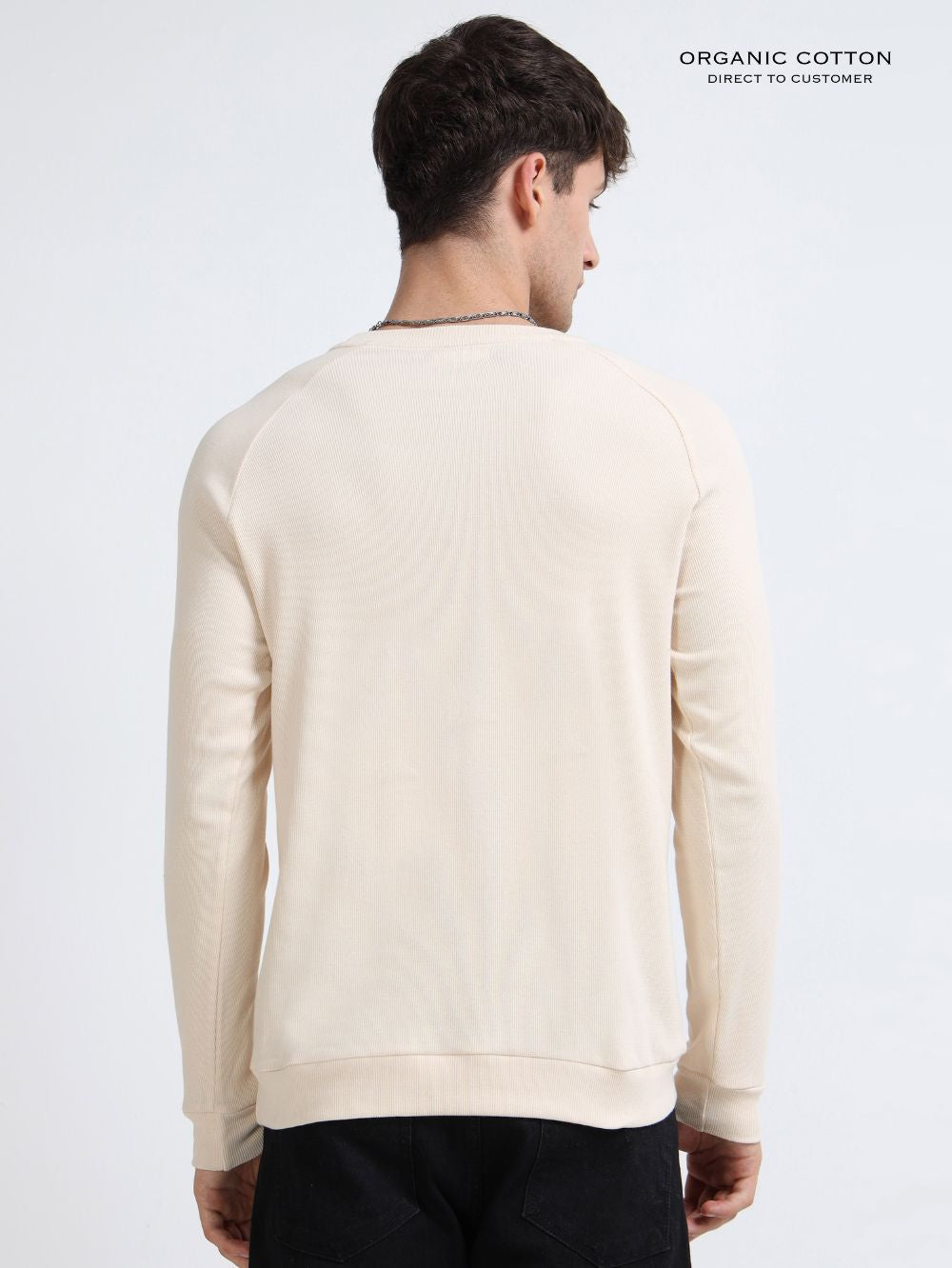 Mens Ragalan Full Sleeve Organic Cotton T-Shirt