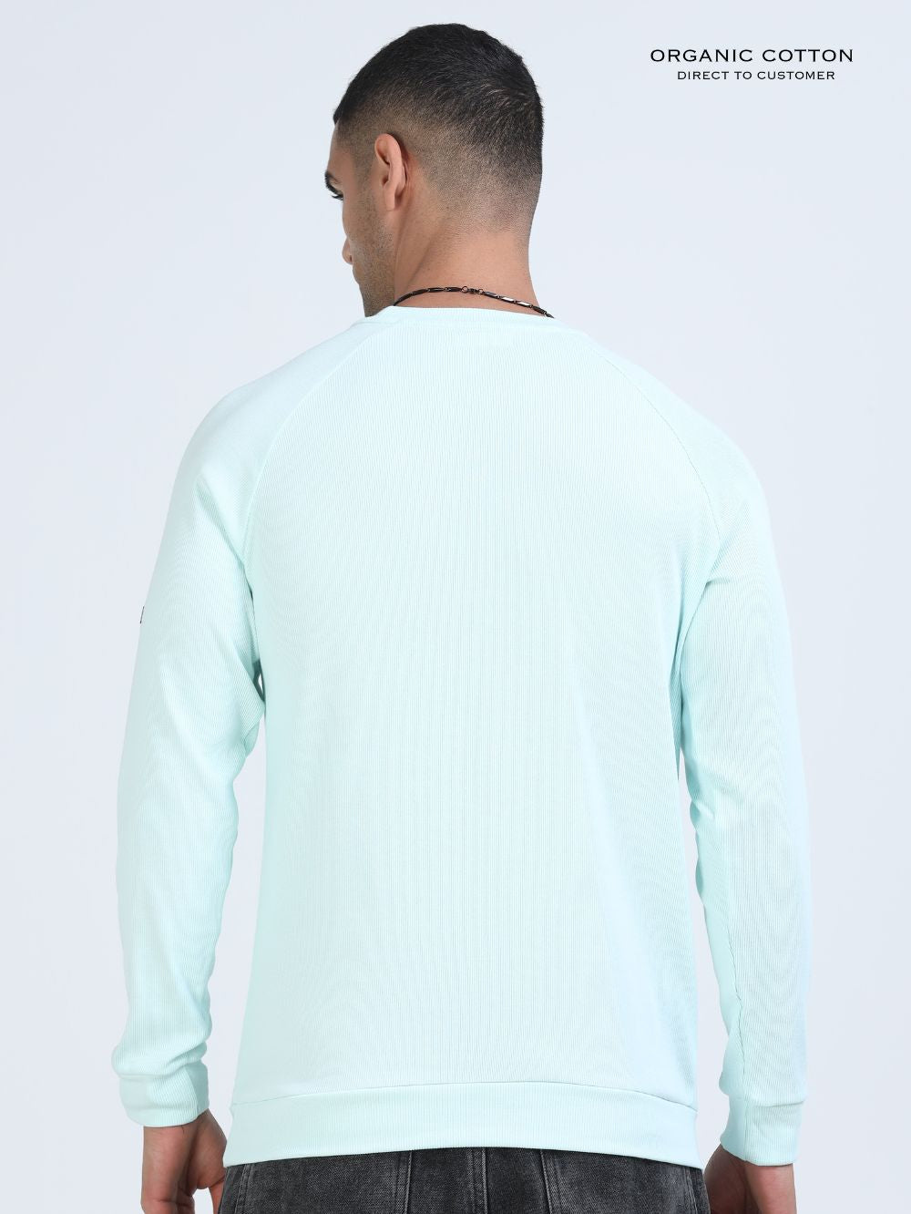 Mens Ragalan Full Sleeve Organic Cotton T-Shirt