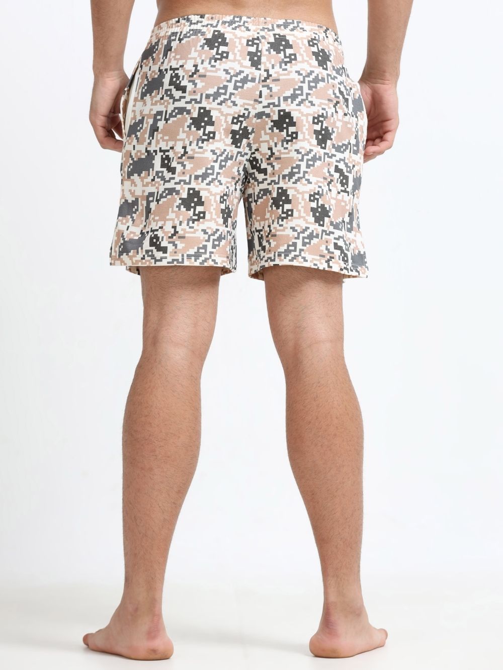 Mens Organic Cotton Regular Printed Boxers - Pack of 2