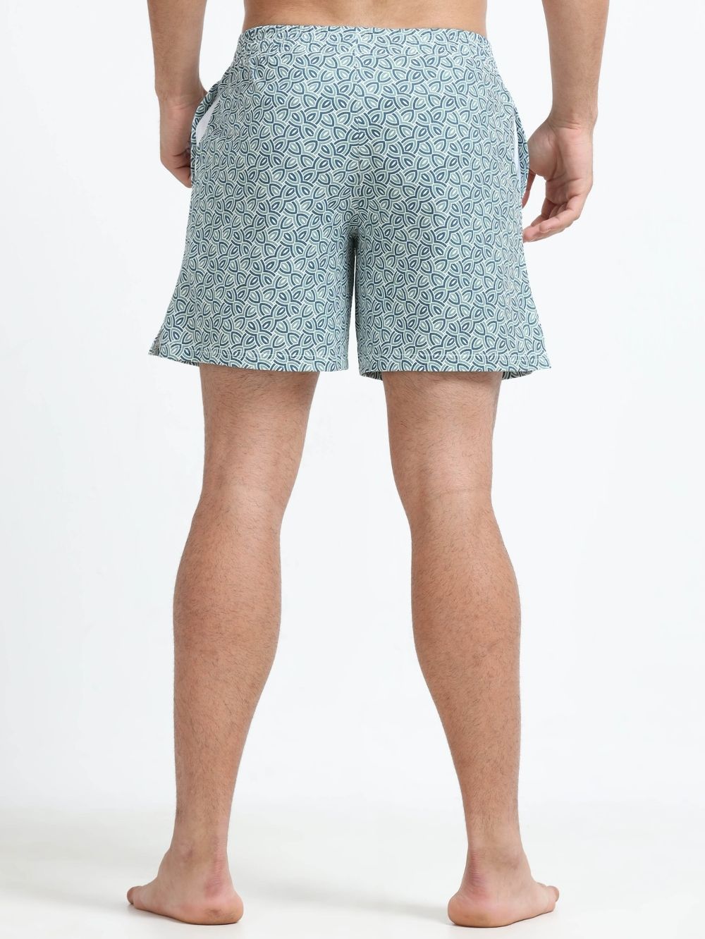 Mens Organic Cotton Regular Printed Boxers - Pack of 2