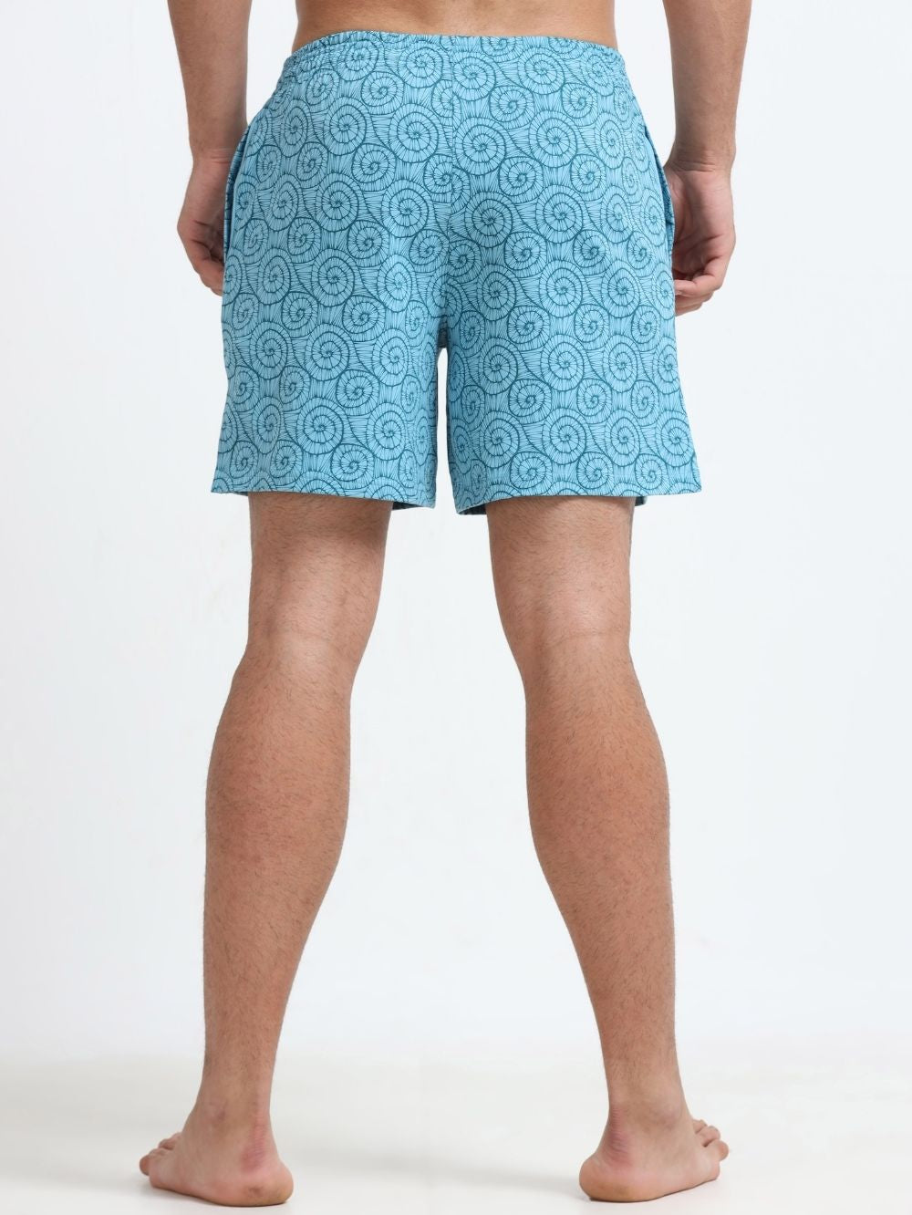 Mens Organic Cotton Regular Printed Boxers - Pack of 2