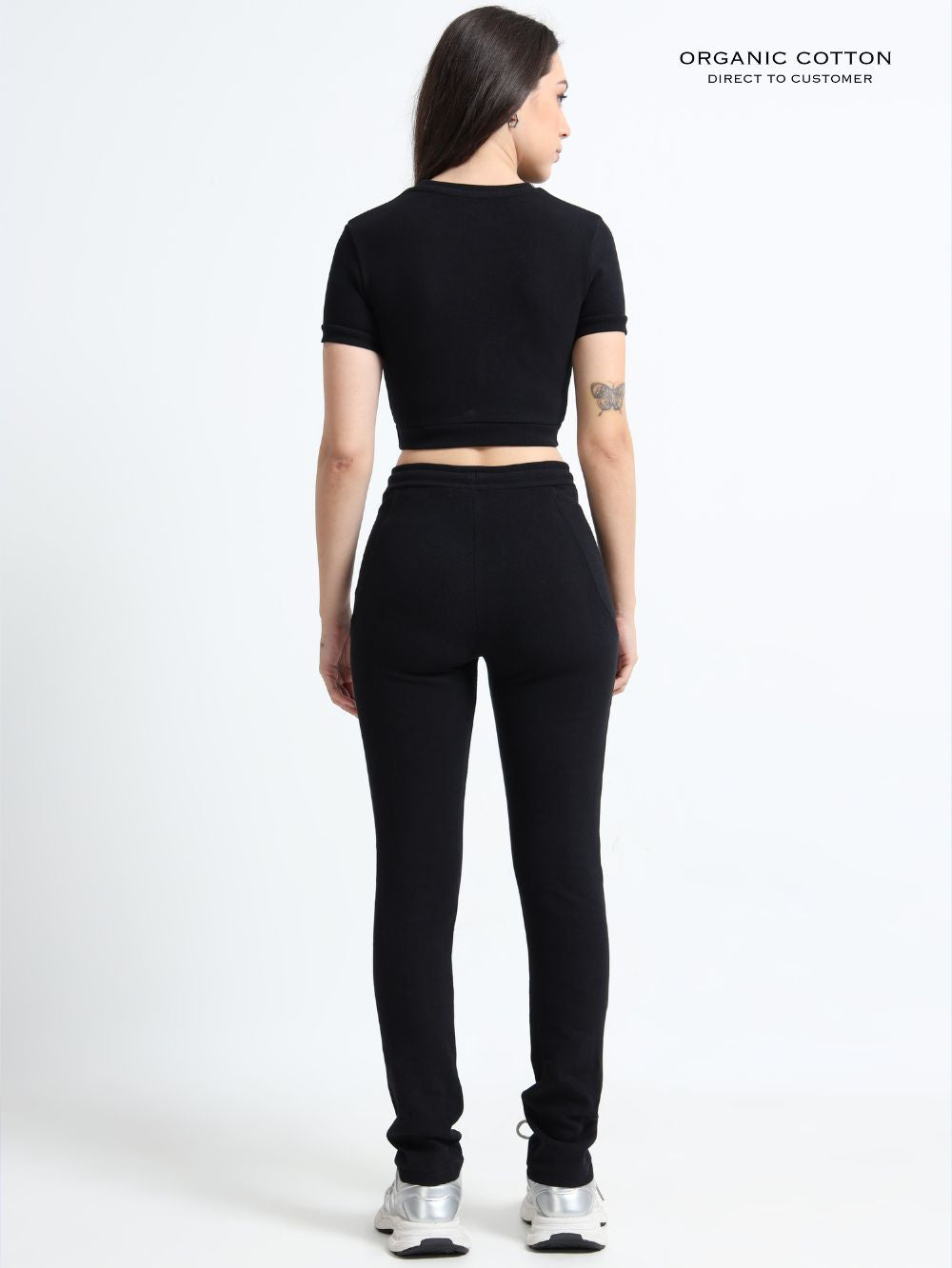 Womens Organic Cotton Co-Ord Set - 2 Pcs Pack