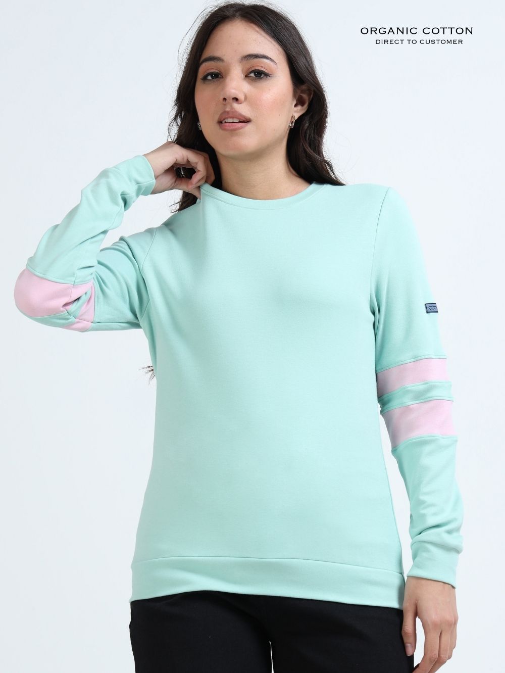Aqua A & A Organic Cotton Casual Pullover for Women