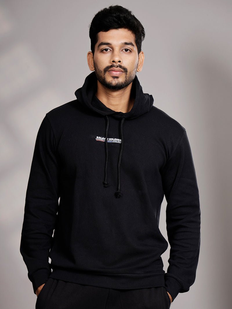 LuxeStretch Organic Cotton Joggers for Men - Black