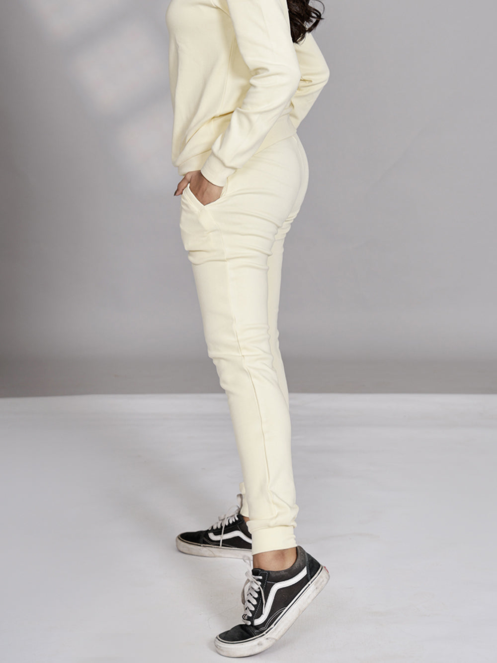 Organic Cotton Luxe Joggers - Baby Yellow