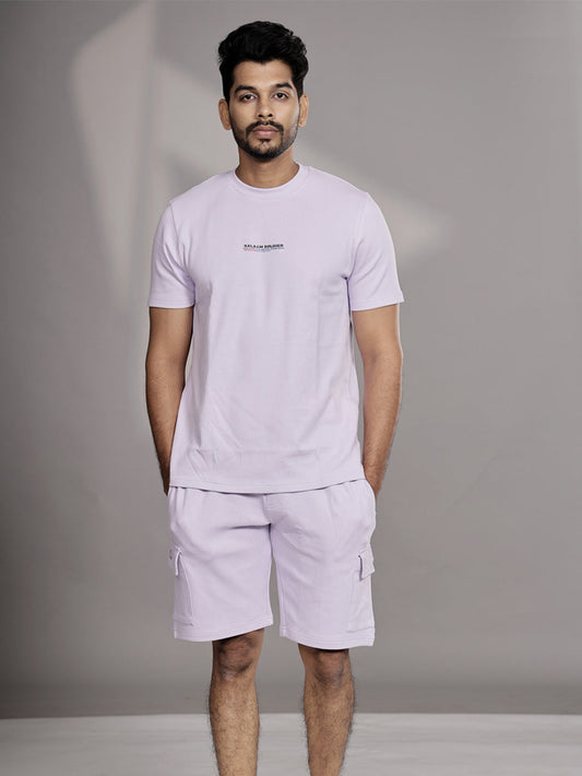 Orchid Petal LuxeStretch Organic Cotton Shorts for Men