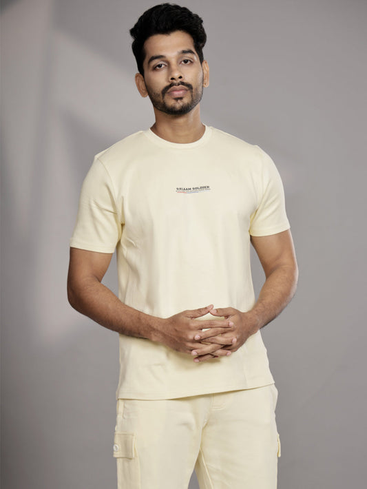 Baby yellow LuxeStretch Organic Cotton Shorts for Men