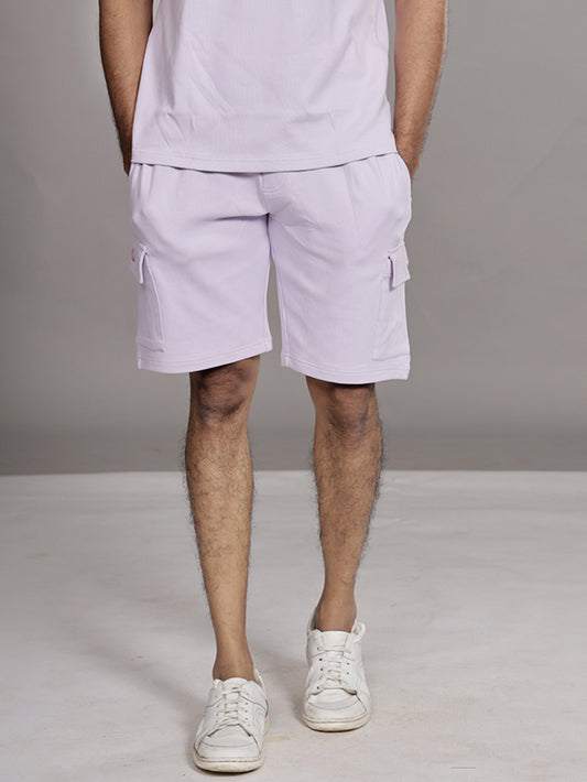 Organic Cotton Mens Shorts Orchid Petal