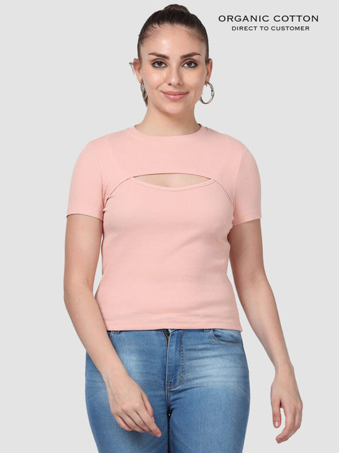 Organic Cotton Women’s Tee - Evening Sand