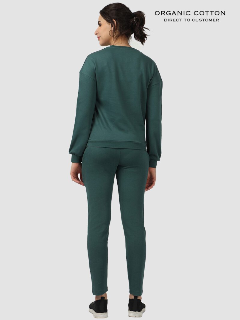 Bistro Green Relaxed Fit Organic Cotton Co-Ord Set