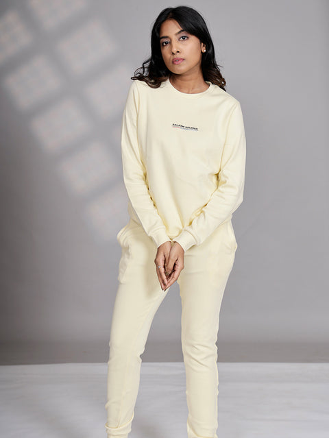 Organic Cotton Luxe Joggers - Baby Yellow