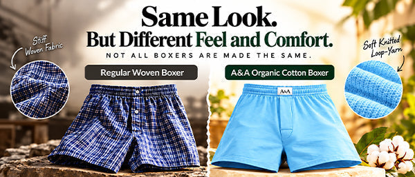 Same Look. Different Feel: Why Organic Cotton Boxers Feel Better Every Day
