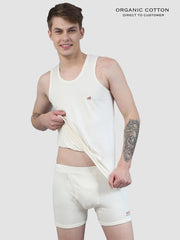 Organic Cotton With Elastane Mens Trunk