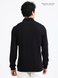 Black Mens Organic Cotton Overshirt
