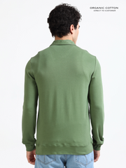 Vineyard Green Mens Organic Cotton Overshirt