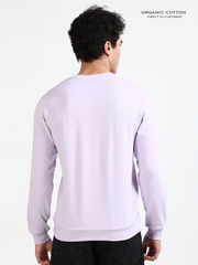 Orchid Petal Organic Cotton Pullover for Men
