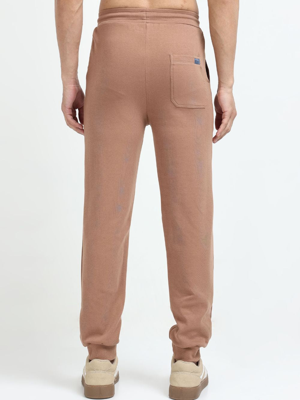 Brown Mens Organic Cotton Comfort Track Pant
