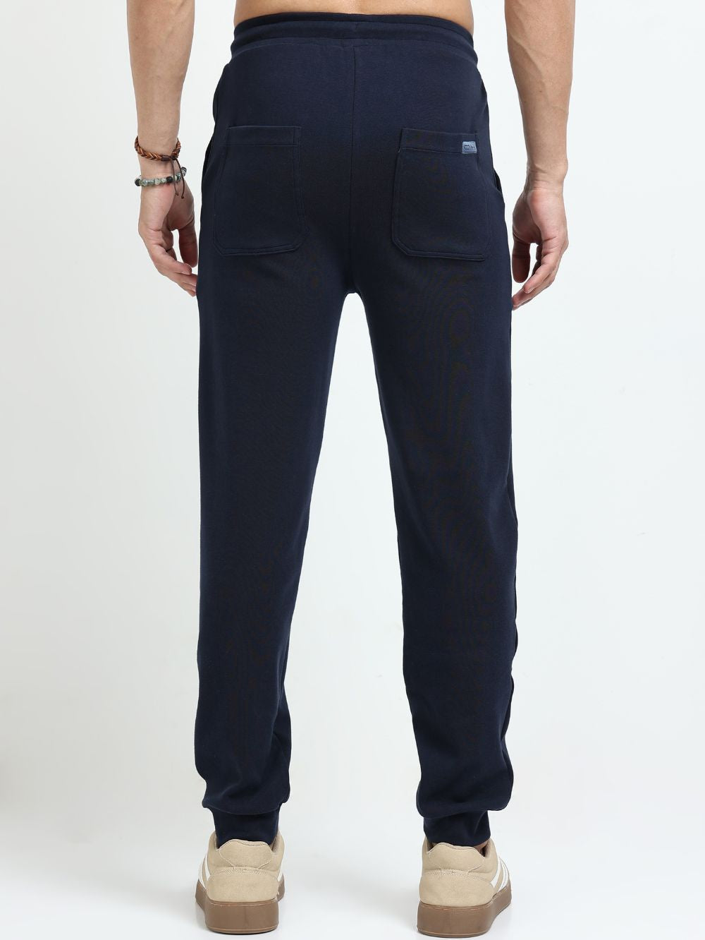 Navy Mens Organic Cotton Comfort Track Pant
