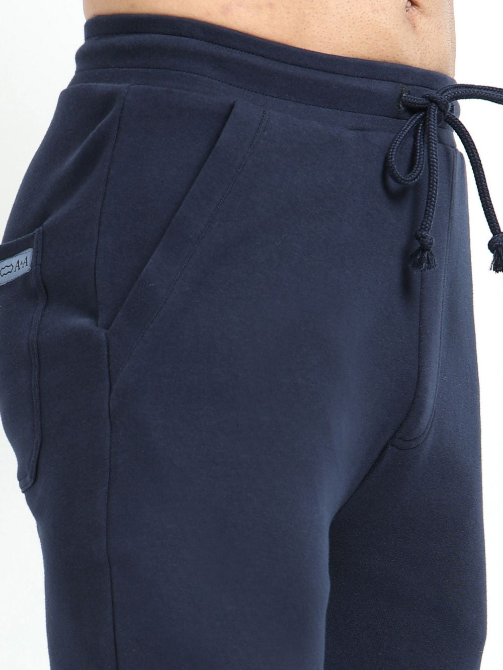 Navy Mens Organic Cotton Comfort Track Pant