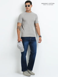 Mens Ragalan Half Sleeve Organic Cotton T-Shirt