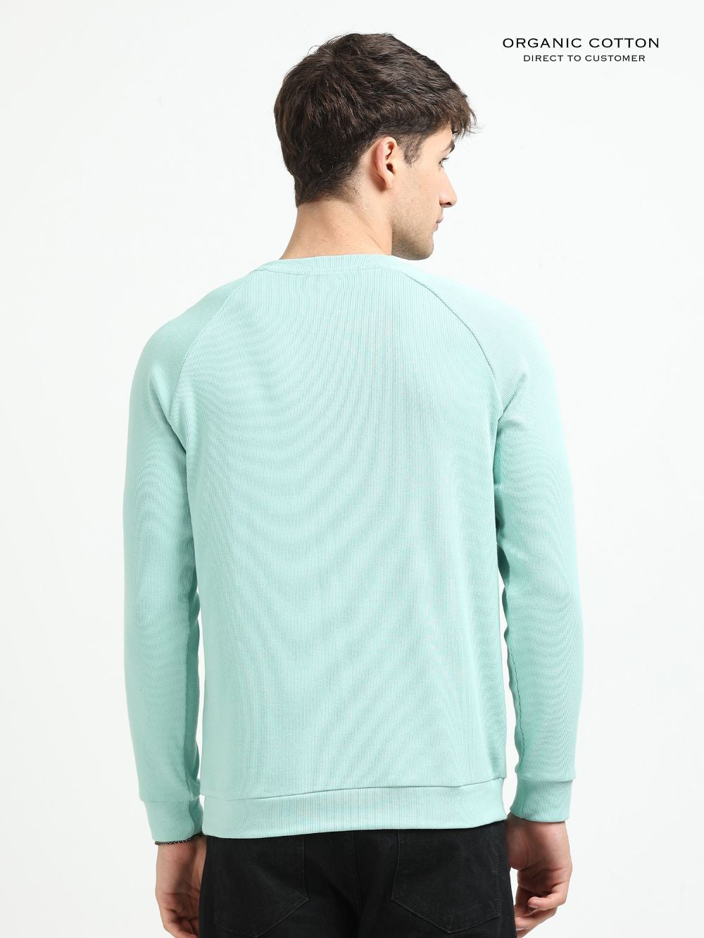 Mens Ragalan Full Sleeve Organic Cotton T-Shirt