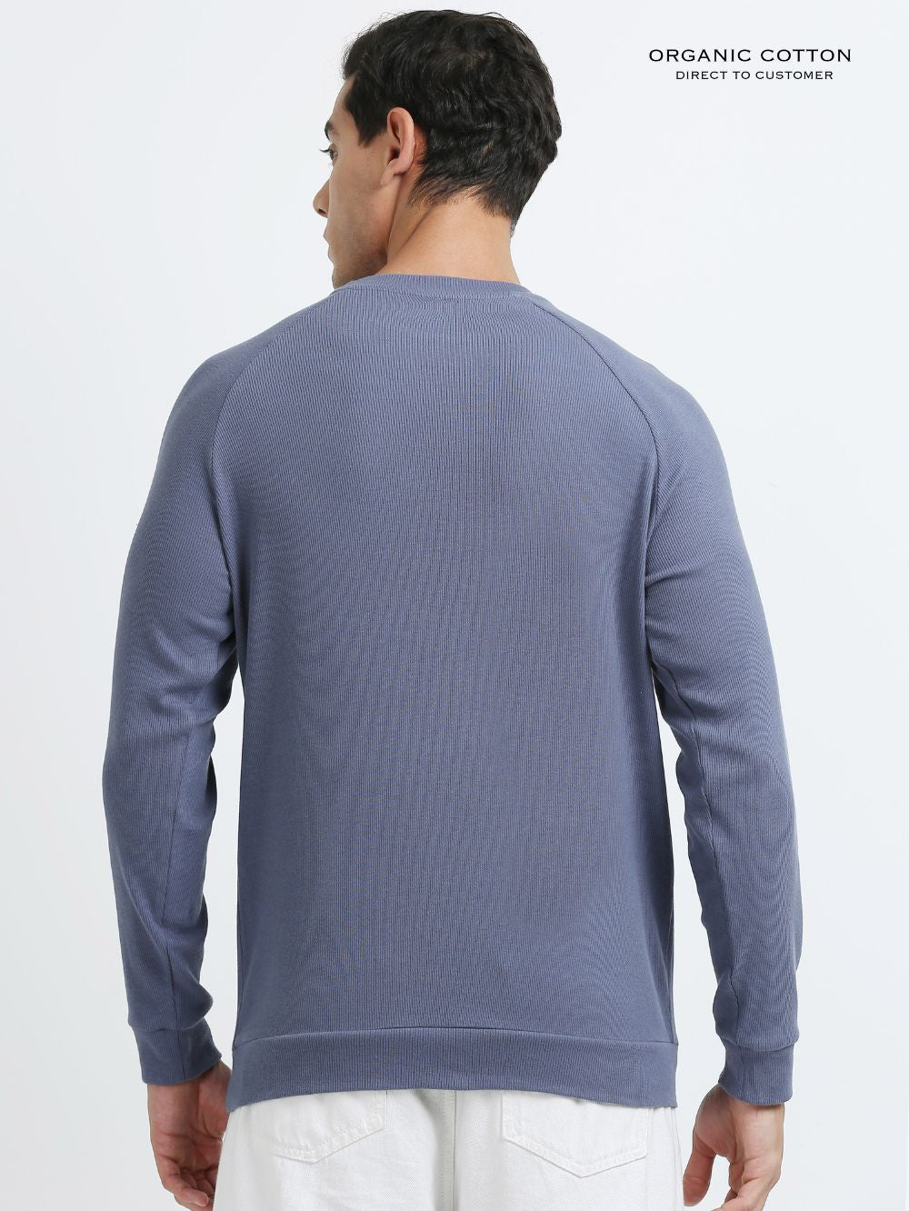 Mens Ragalan Full Sleeve Organic Cotton T-Shirt