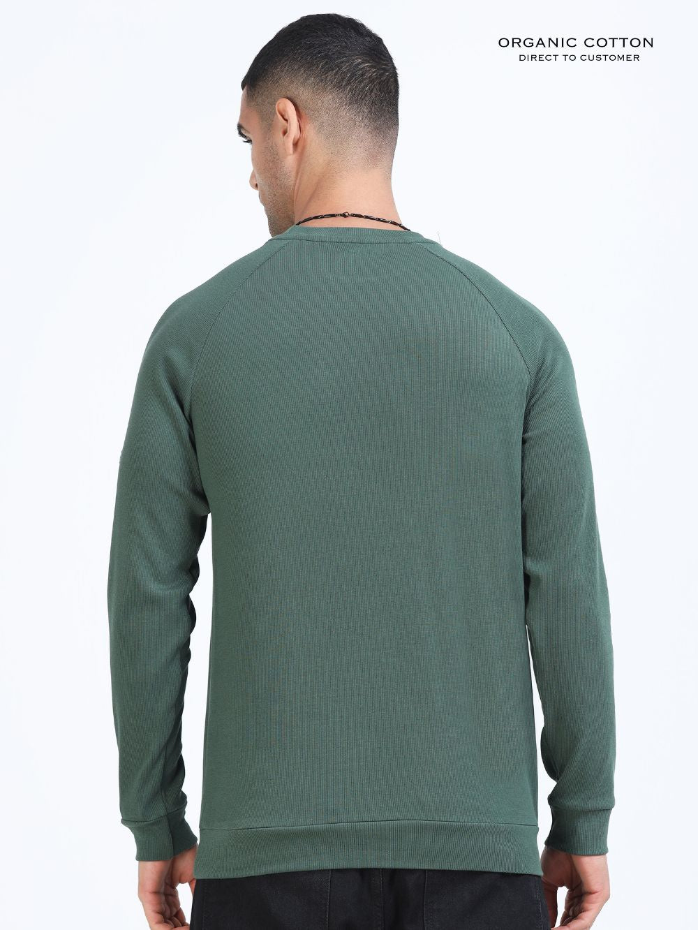 Mens Ragalan Full Sleeve Organic Cotton T-Shirt