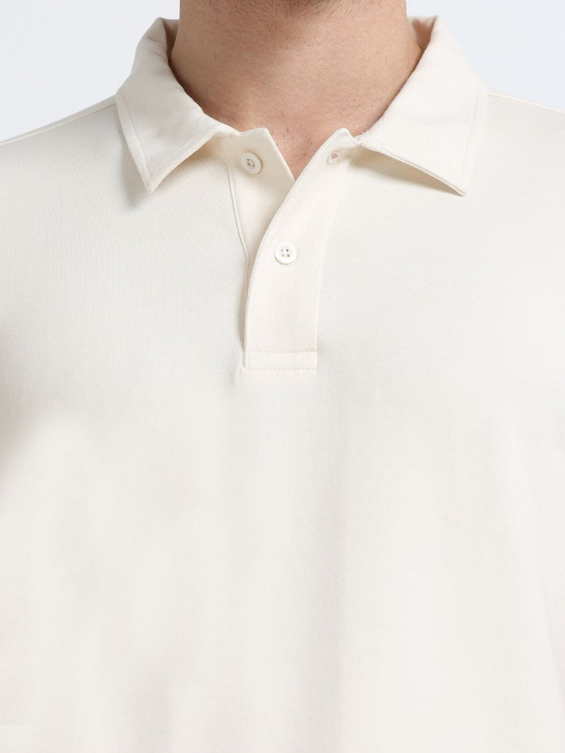 Organic Cotton Polo T-Shirt Button for Men