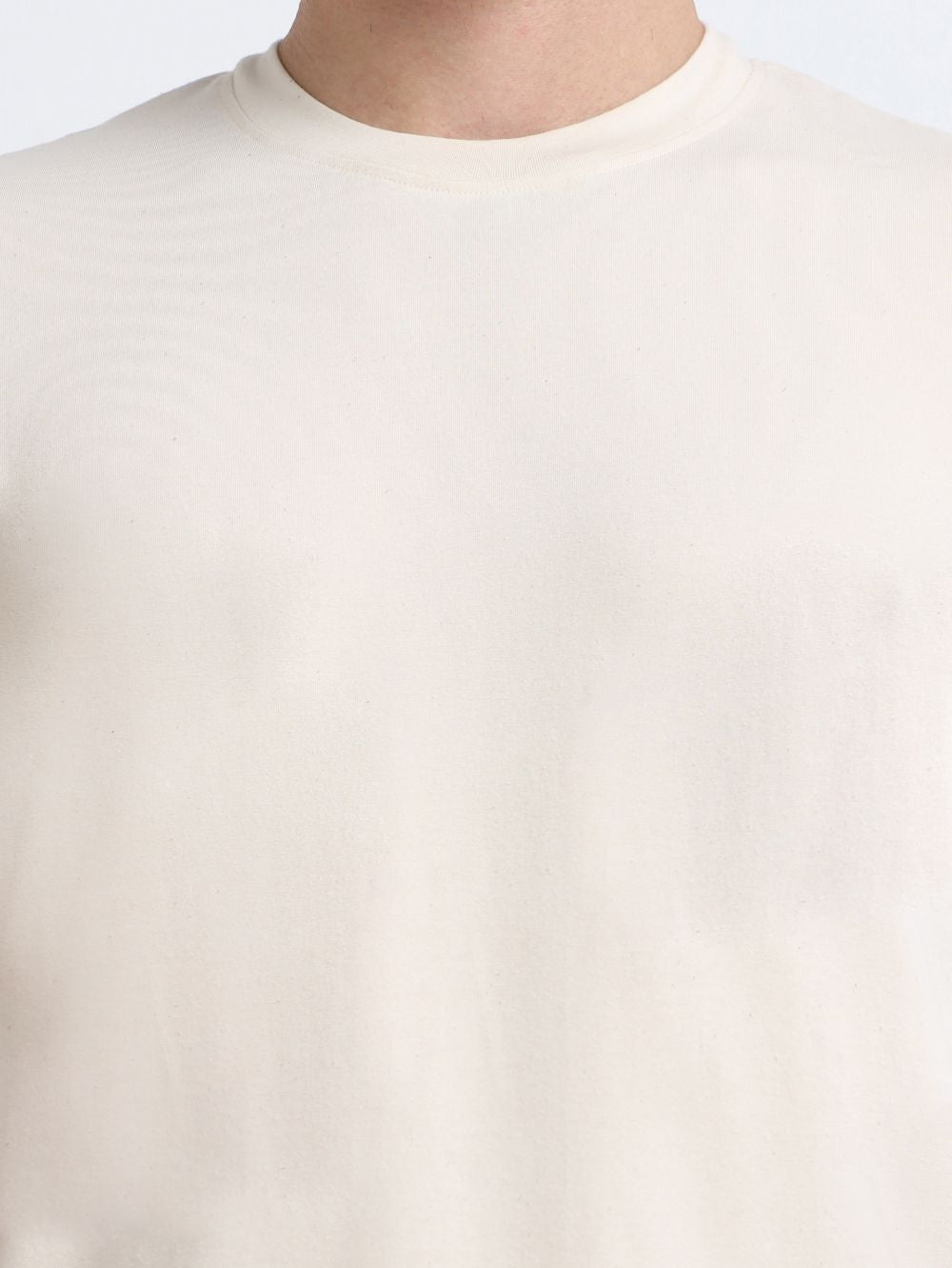 Organic Cotton Round Neck T-Shirt for Men