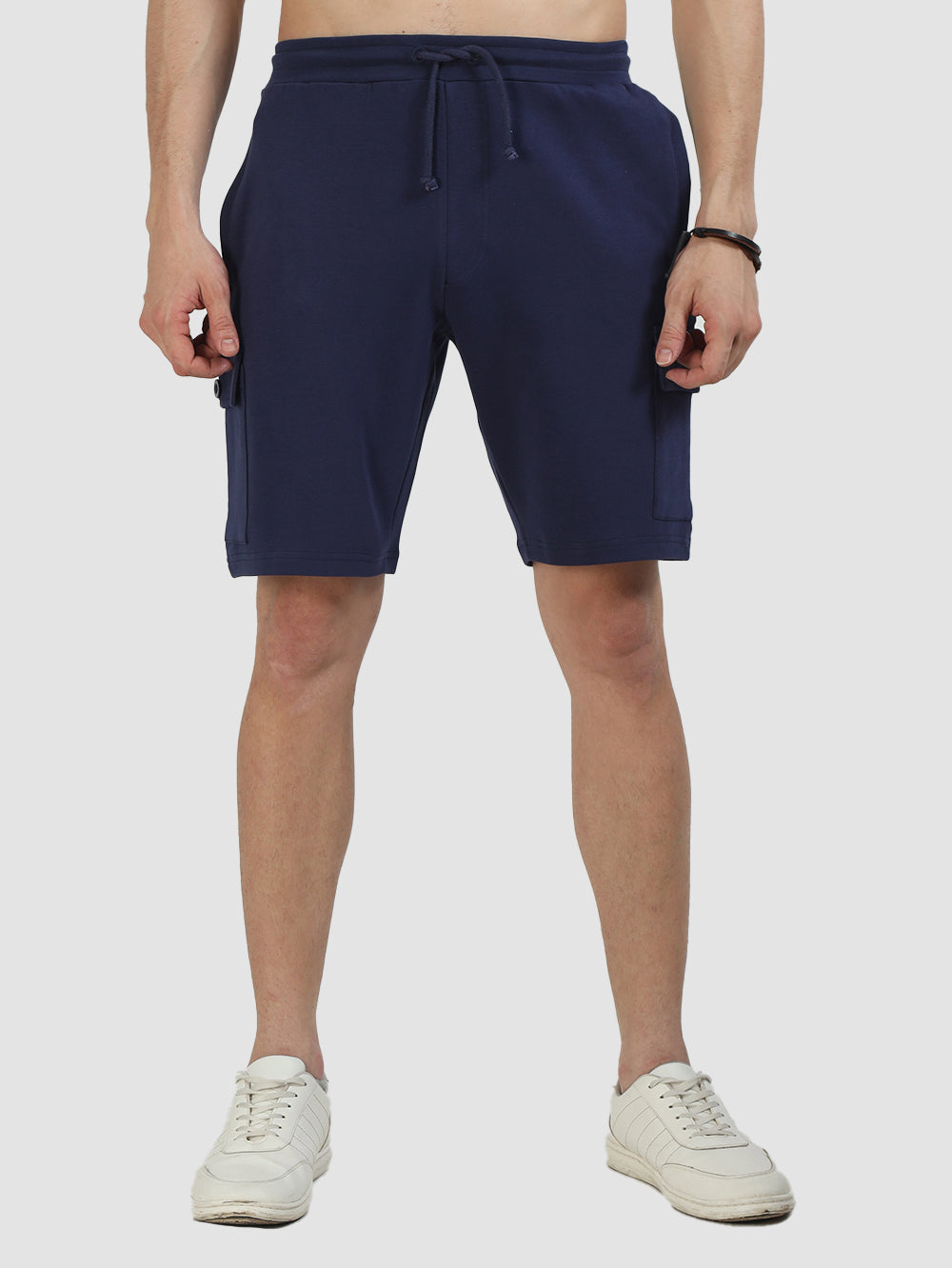 Organic Cotton Mens Shorts With Cargo Pockets