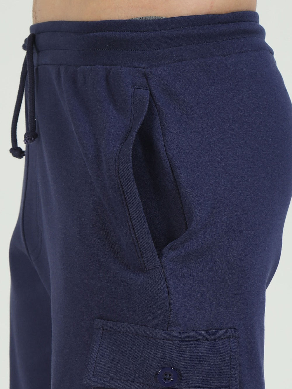 Organic Cotton Mens Shorts With Cargo Pockets