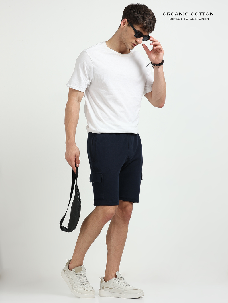 Organic Cotton Mens Cargo Shorts