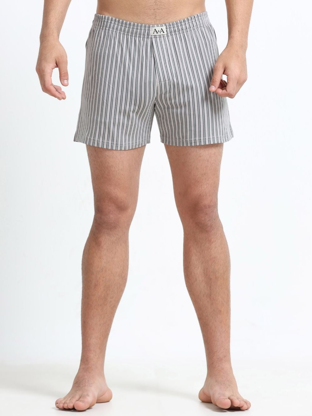 Mens Organic Cotton Printed Short Boxer - Pack of 3