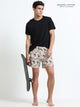 Mens Organic Cotton Regular Printed Boxers - Pack of 3