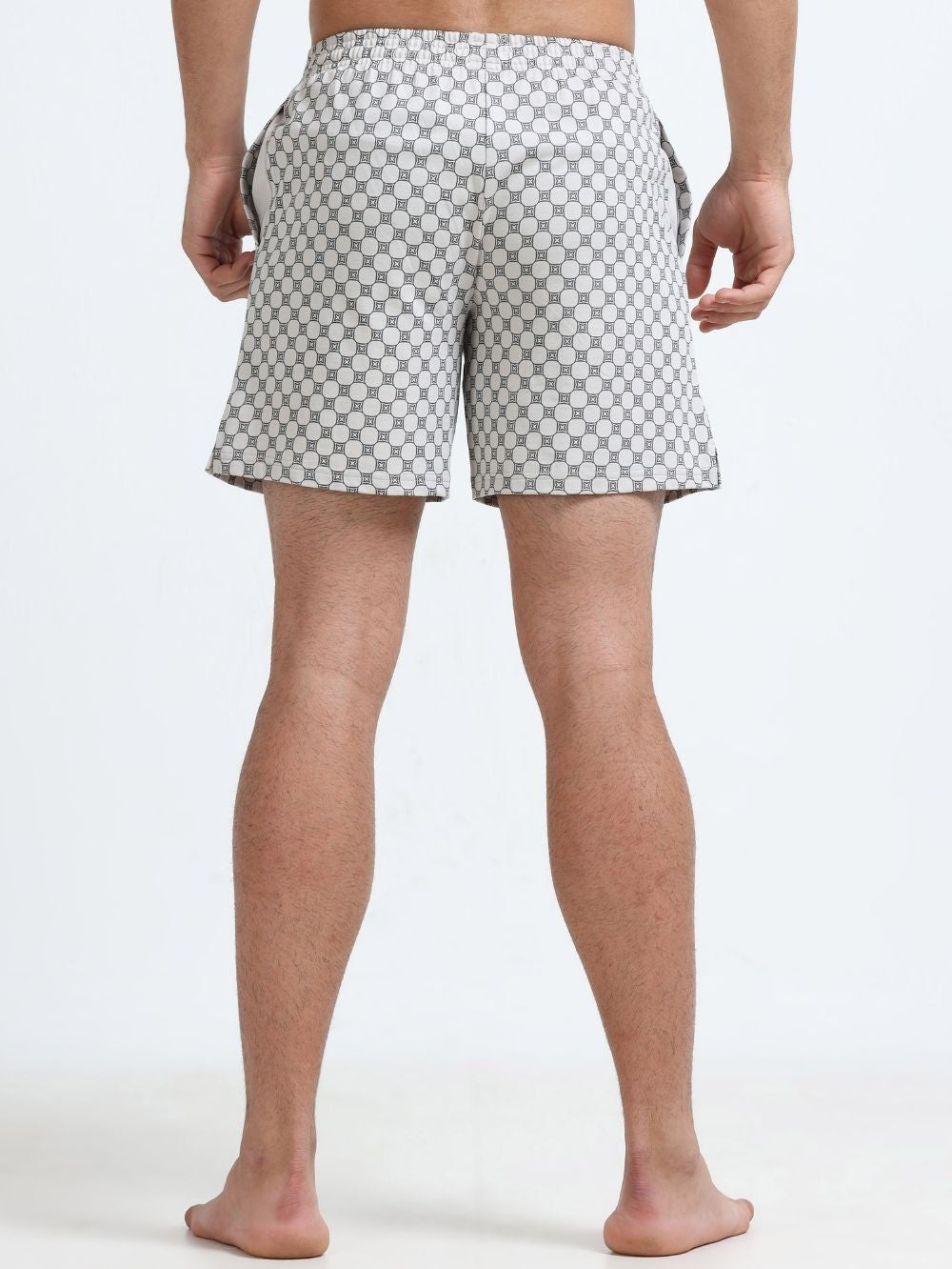 Mens Organic Cotton Regular Printed Boxers - Pack of 2