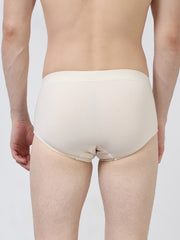 Mens Organic Super Soft Cotton Elastane Stretch Brief With Ultrasoft Waistband, Dyes And Chemical Free Fabric