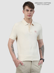 Organic Cotton Mens Ottoman Polo T-Shirt