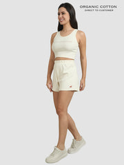 Eco Friendly Organic Cotton Womens Co - Ord Set, 100% Chemical Free