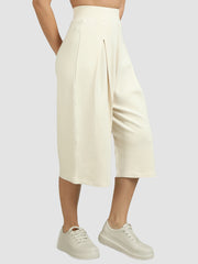 Organic cotton womens culottes