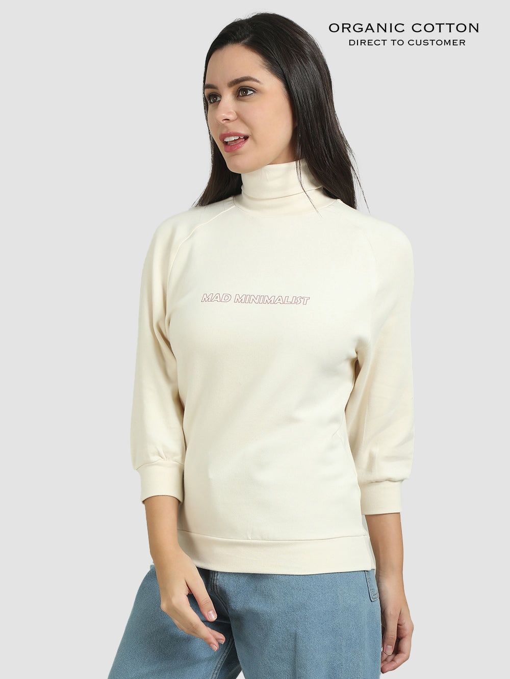 Organic Cotton Womens Pullover