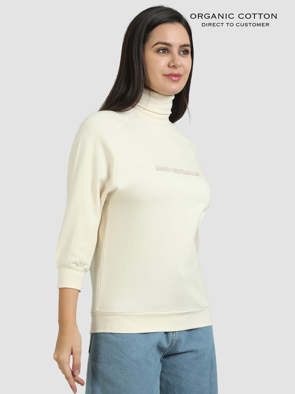 Organic Cotton Womens Pullover