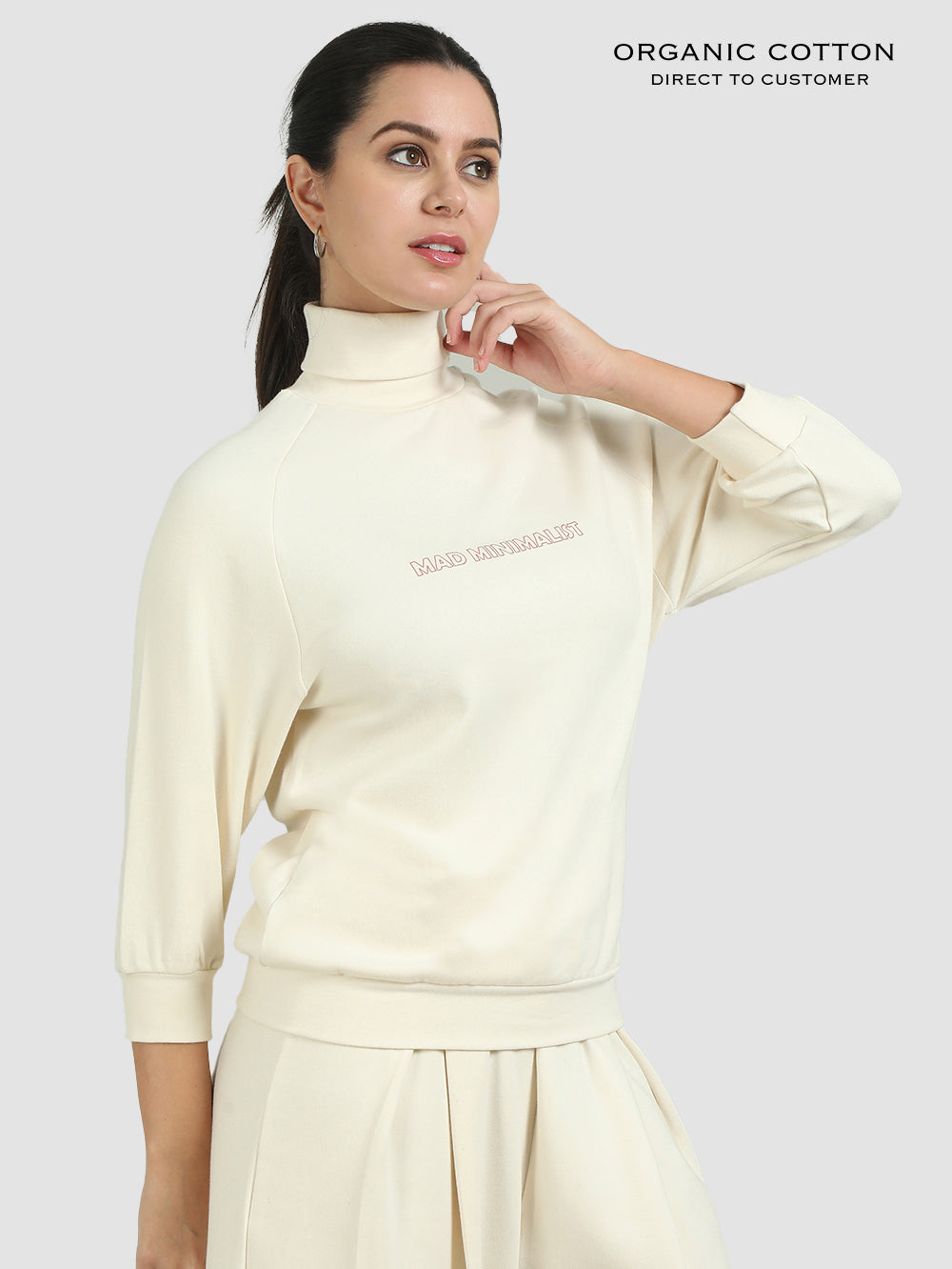 Organic Cotton Womens Pullover