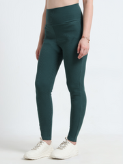 BRISTO GREEN ORGANIC COTTON RIB HIGH WAIST WORKOUT PANT