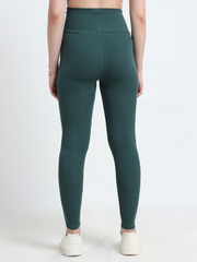 BRISTO GREEN ORGANIC COTTON RIB HIGH WAIST WORKOUT PANT