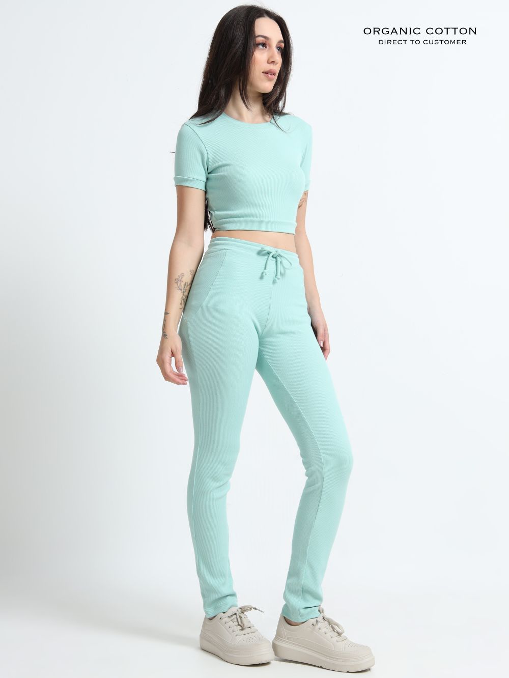 Womens Organic Cotton Co-Ord Set - 3 Pcs Pack (Buy 2 Get 1 Free)